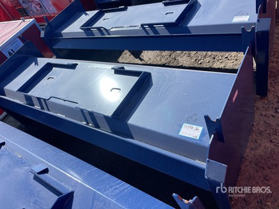 2025 Kit Containers QT-SPE-8-23 96 in Skid Steer Snow Pusher (Unused)