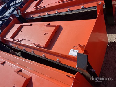 2025 Kit Containers QT-SP-8-23-PB 96 in Skid Steer Snow Pusher (Unused)