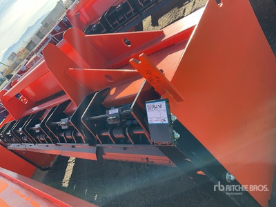 2025 Kit Containers BA-SP-STE-12 Skid Steer Snow Pusher (Unused)