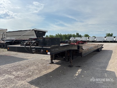 2008 Landoll 48 ft T/A Sliding Axle Trailer