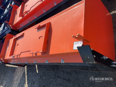 2025 Kit Containers QT-SP-8-23 Skid Steer Snow Pusher (Unused)