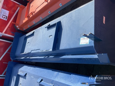 2025 Kit Containers QT-SPE-8-23 Skid Steer Snow Pusher (Unused)