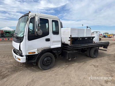 2001 Isuzu FRR 4x2 Flatbed Truck w/Sprayer System