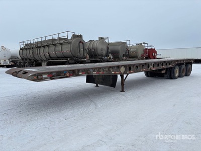 2003 Altek 49 ft Tri/A Flatbed Oilfield Trailer