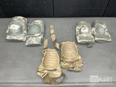 (95) Pairs of Elbow Pads, (13) Knee Pad Systems & Assorted Items