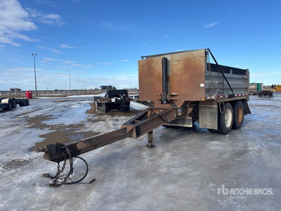 2007 Cancade 14 ft T/A Pup Dump Trailer