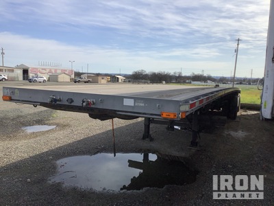 1999 East 46 ft T/A Flatbed Trailer