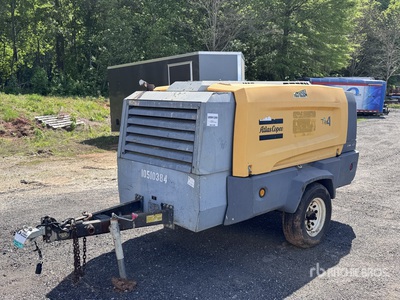 2016 Atlas Copco XATS 400 PE JD7 IT4 EB 400 cfm Mobile Air Compressor
