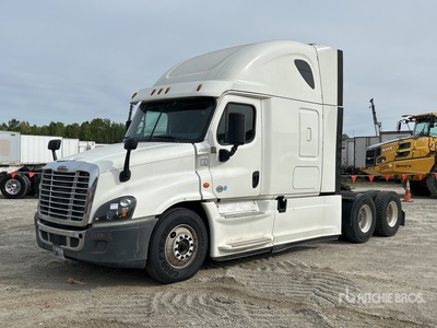 2019 Freightliner Cascadia 125 6x4 T/A Sleeper Truck Tractor