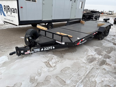 2026 Industrias America 227T 22 ft T/A Tilt Deck Trailer (Unused)