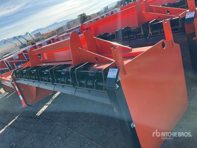 2025 Kit Containers BA-SP-STE-12 Skid Steer Snow Pusher (Unused)