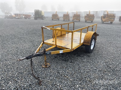 8 ft S/A Utility Trailer