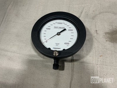 (15) Ashcroft 60-1082PS-04L-0/4000 Dial Indicating Pressure Gages