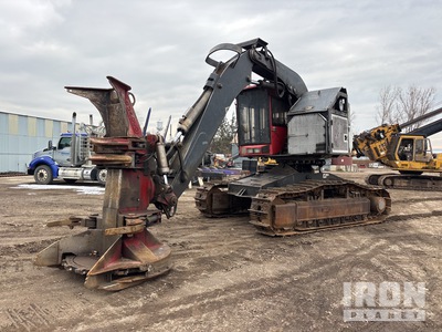 Timbco T445-D Leveling self leveling cab Track Feller Buncher