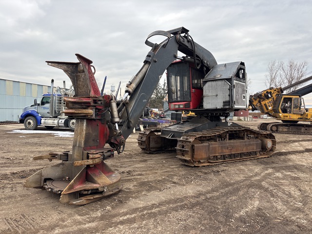 1999 Timbco T445-D Leveling Track Feller Buncher