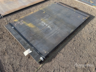 2025 Kit Containers 60.5 in x 88 in (1 in Thick) Steel Plates (Unused)