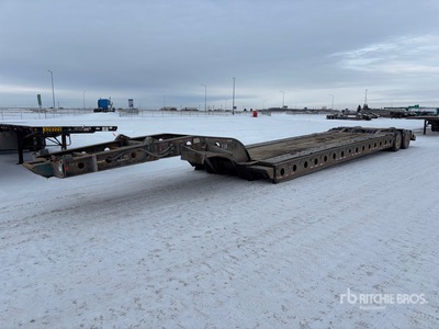 2000 Aspen 16-Wheel Single Drop Lowboy Trailer