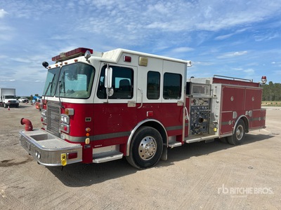 2002 Spartan Gladitor 4x2 Camión de bomberos
