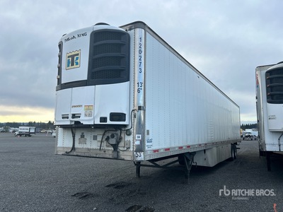 2015 CIMC   53 ft Sliding T/A Refrigerated Trailer