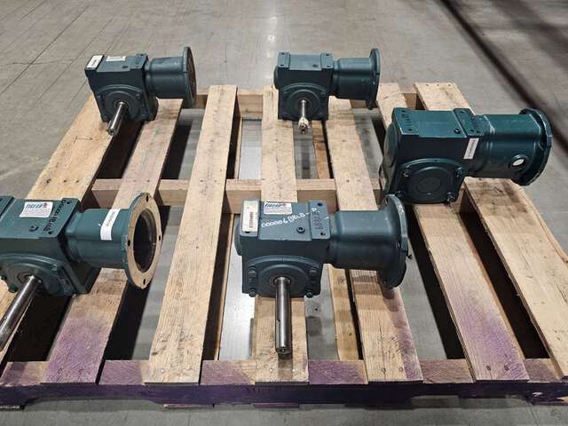 Quantity of (5) Tigear2 - 10:1 - 15:1 - 20:1 - 25:1 - 30:1 - Gear Reduction Gearbox (Unused)