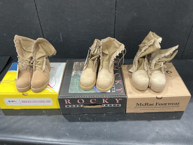 (41) Pairs of Combat Boots