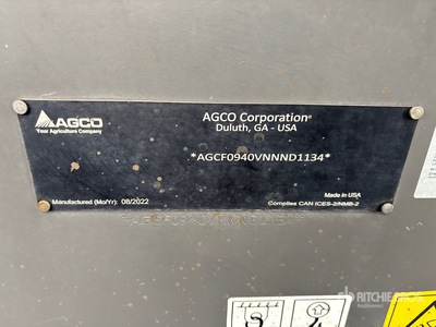 2022 Fendt 940 Vario MT Track Tractor