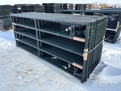 Quantity of (16) 10 ft x 4 ft Magnum Vee Poort (Unused)