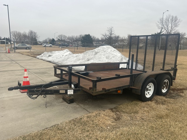 1998 Gold Star 12 ft T/A Utility Trailer