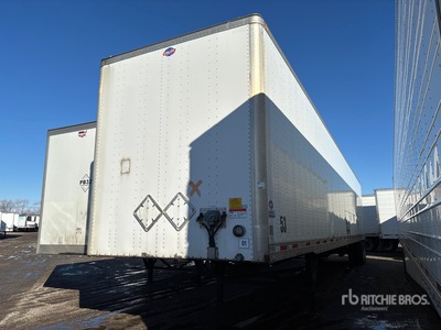 2014 Utility VS2DX 53 ft x 102 in T/A Remorque fourgon