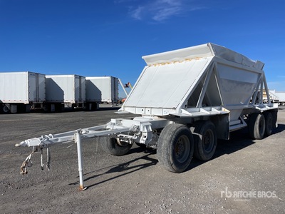 1997 Ranco Quad/A Pup Belly Dump Trailer