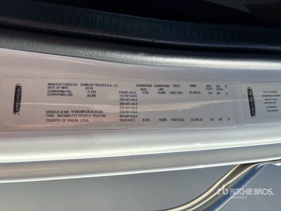 2020 Freightliner M2 106 4x2 Gesloten vrachtwagen