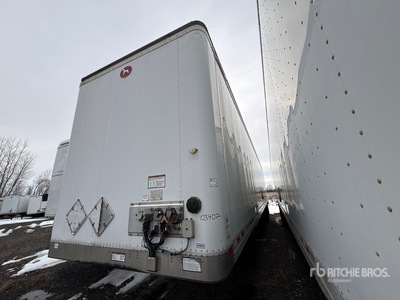 2015 Great Dane 48 ft x 96 in T/A Van Trailer