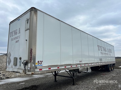 2013 Stoughton 53 ft x 102 in T/A Van Trailer