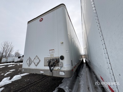 2015 Great Dane 48 ft x 96 in T/A Van Trailer