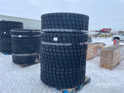 Quantity of (4) Beaver 20.5x25 Tires (Unused) - Fits Wheel Loader