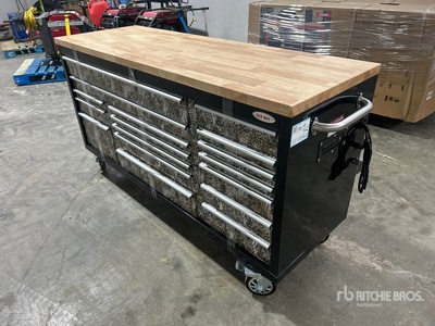 Savannah Stealth 6 ft 17-Drawer Workbench (Unused)