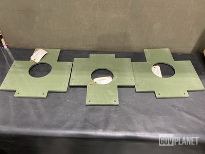 (6) DRS SW34756-301 Mounting Plates