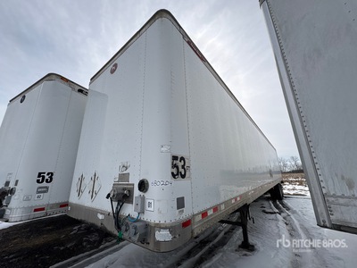 2014 Great Dane 53 ft x 102 in T/A Van Trailer