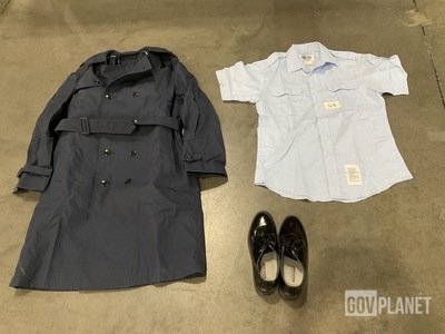 (10) Men’s Shirts, (22) All-Weather Coats & Assorted Items