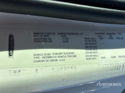 2020 Freightliner M2 106 Van Truck