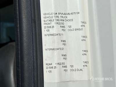 2020 Hino 268 4x2 Furgonetka