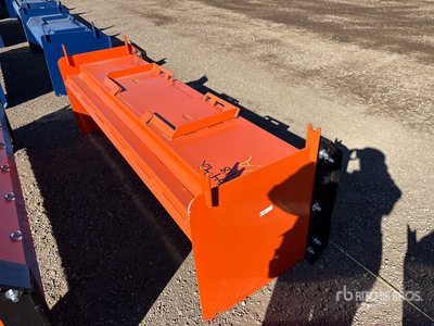 2025 Kit Containers QT-SP-8-23-PB 97 in Skid Steer Snow Pusher (Unused)