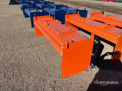 2025 Kit Containers QT-SP-8-23-PB 97 in Skid Steer Snow Pusher (Unused)