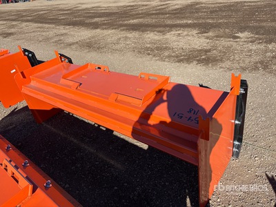 2025 Kit Containers QT-SP-8-23-PB 97 in Skid Steer Snow Pusher (Unused)
