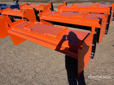 2025 Kit Containers QT-SP-8-23-PB 97 in Skid Steer Snow Pusher (Unused)