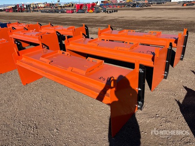 2025 Kit Containers QT-SP-8-23-PB 97 in Skid Steer Snow Pusher (Unused)