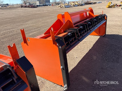 2025 Kit Containers BA-SP-STE-12 145 in Skid Steer Snow Pusher (Unused)