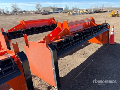 2025 Kit Containers BA-SP-STE-12 145 in Skid Steer Snow Pusher (Unused)