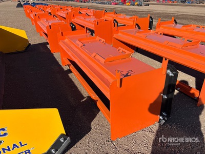 2025 Kit Containers QT-SP-8-23 97 in Skid Steer Snow Pusher (Unused)