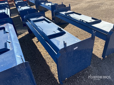 2025 Kit Containers QT-SPE-8-23 98 in Skid Steer Snow Pusher (Unused)